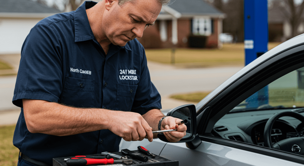 Emergency Car Key Replacement & Locksmith Services in Durham & Raleigh, NC | 24/7 Mobile Locksmith